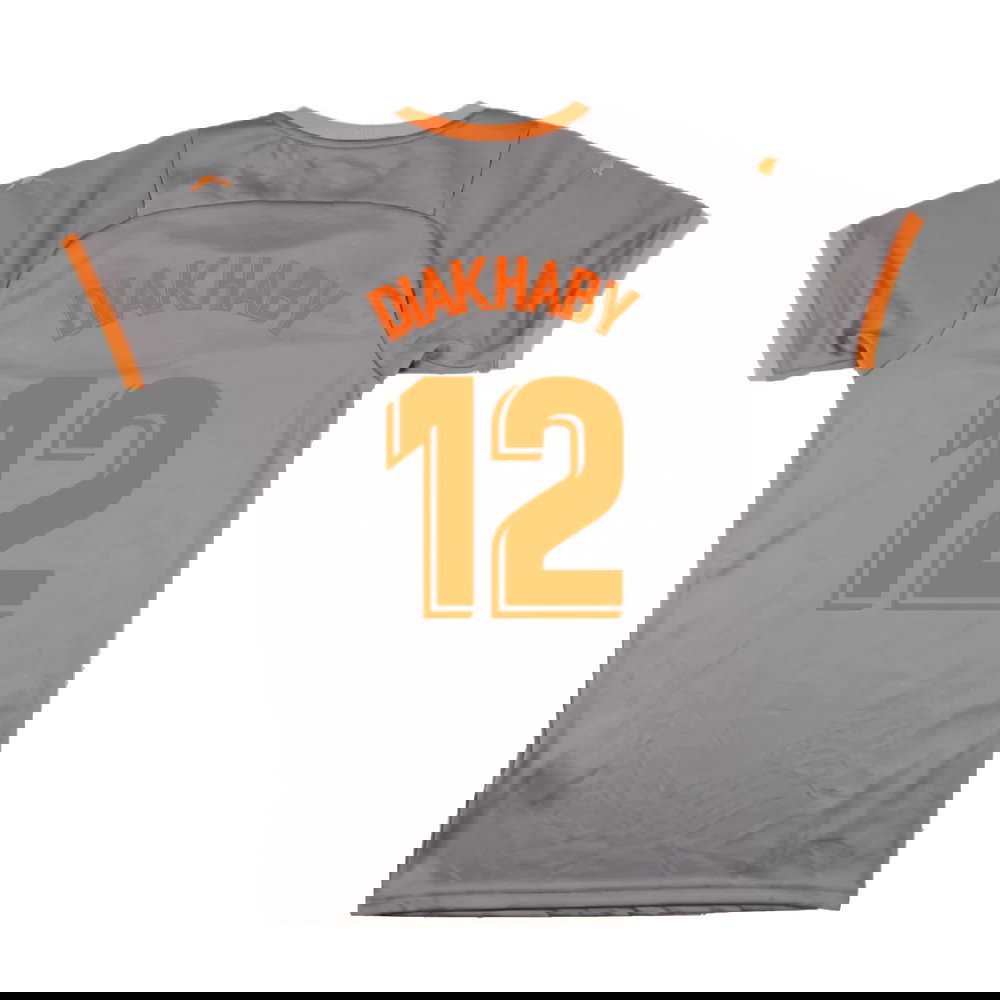 Valencia 2021-22 Fourth Shirt (XL) (Mint) (DIAKHABY 12)