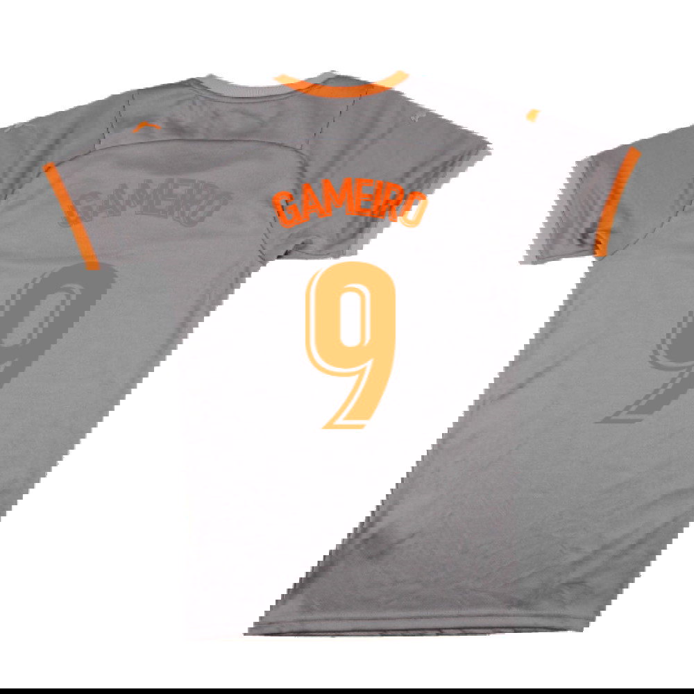 Valencia 2021-22 Fourth Shirt (M) (Mint) (GAMEIRO 9)