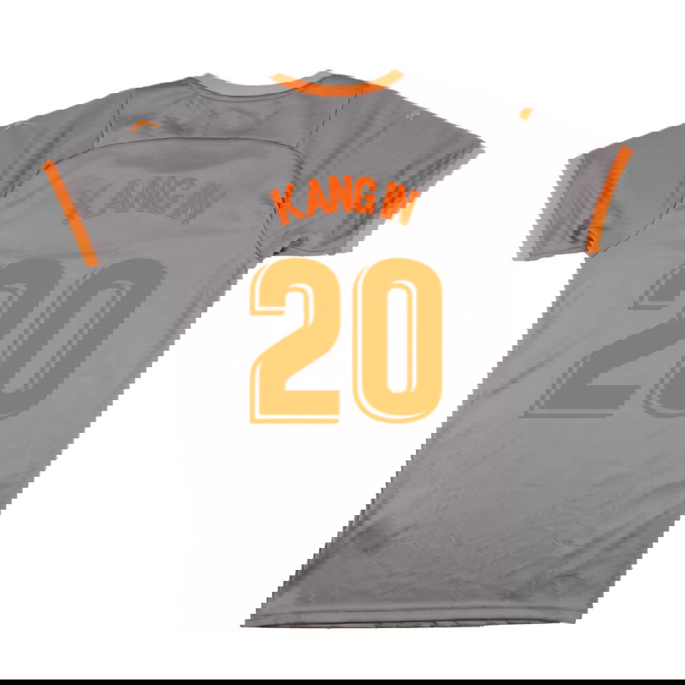 Valencia 2021-22 Fourth Shirt (XL) (Mint) (KANG IN 20)