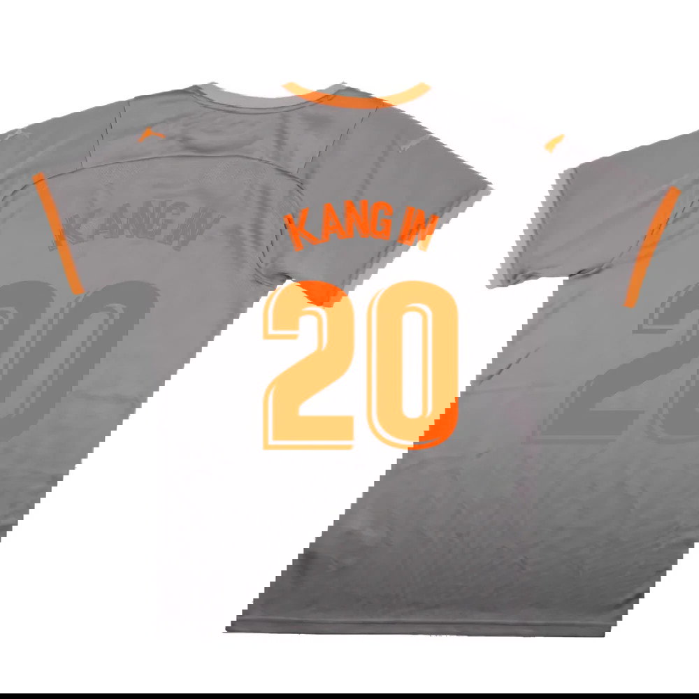 Valencia 2021-22 Fourth Shirt (Sponsorless) (M) (Mint) (KANG IN 20)