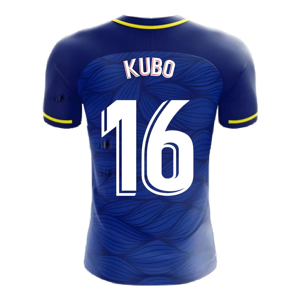 Villarreal 2025-2026 Away Concept Football Kit (Libero) (KUBO 16)
