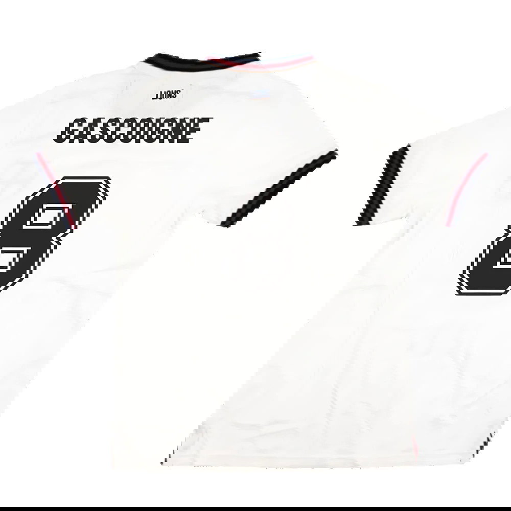 Vintage Football England Home Retro Shirt (GASCOIGNE 8)