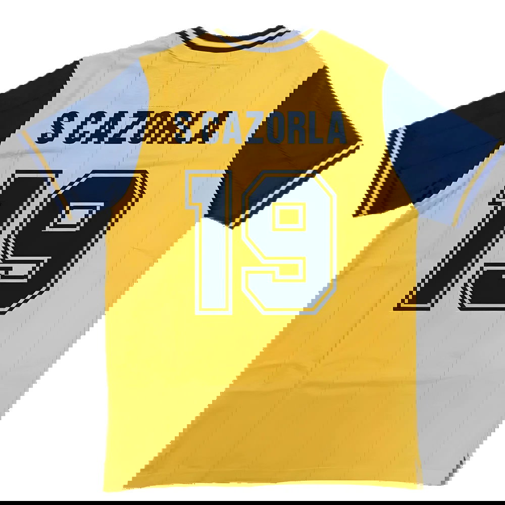 Vintage Football The Cannon Away Shirt (S CAZORLA 19)