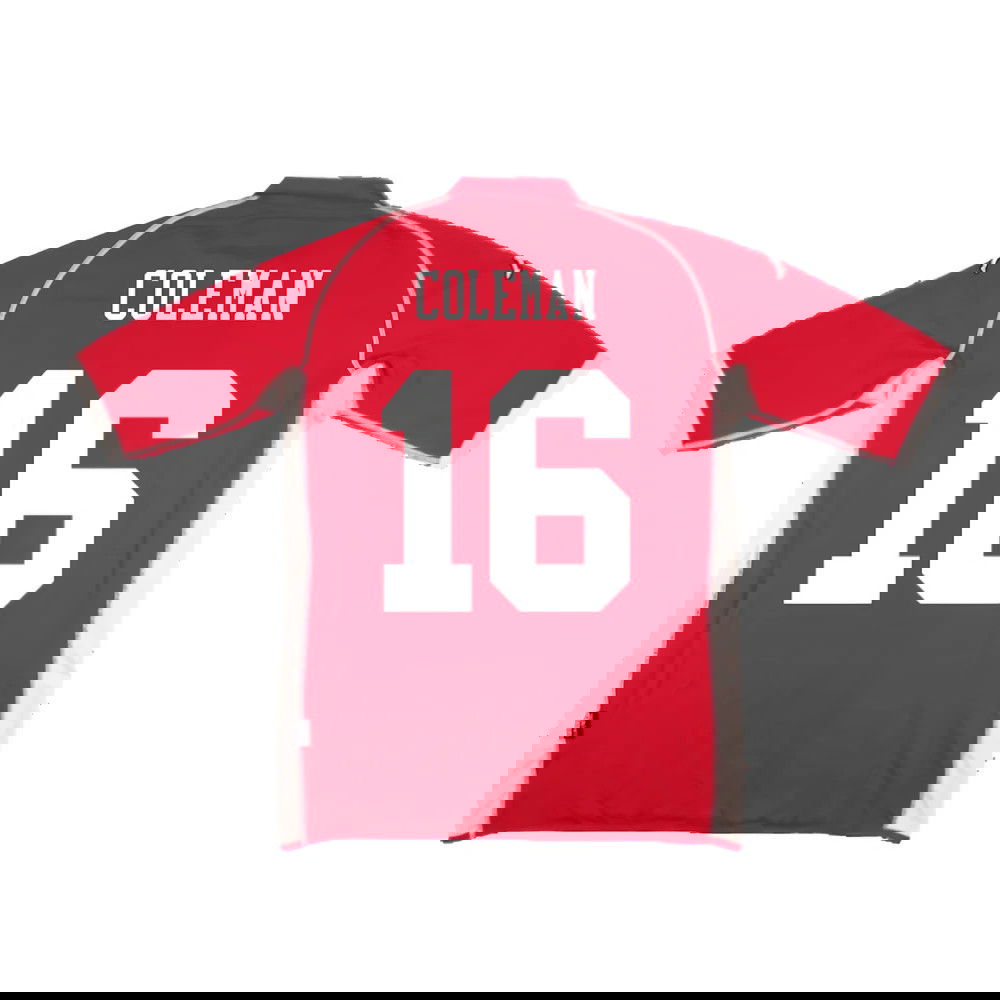 Wales 2002-03 Home Shirt ((Very Good) M) (Coleman 16)