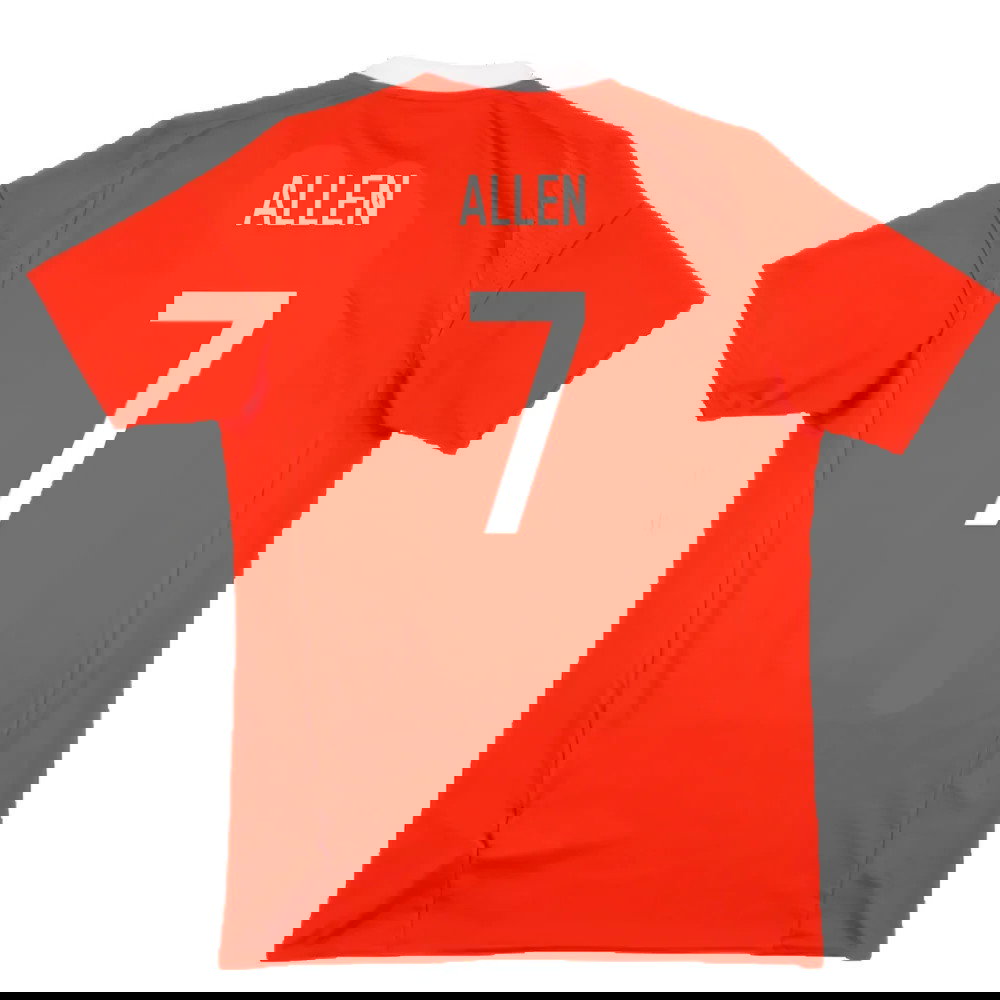 Wales 2016-2017 Home Shirt (S) (Excellent) (Allen 7)