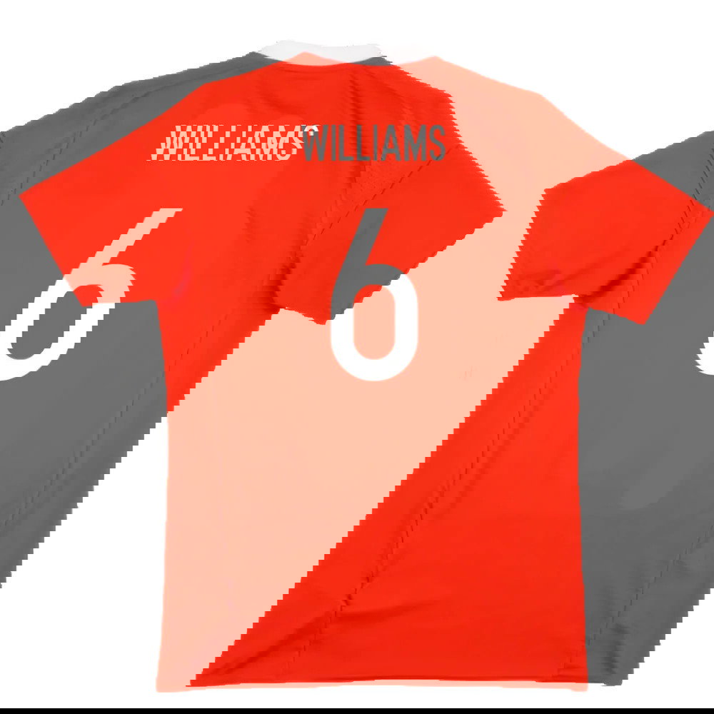 Wales 2016-2017 Home Shirt (S) (Excellent) (Williams 6)