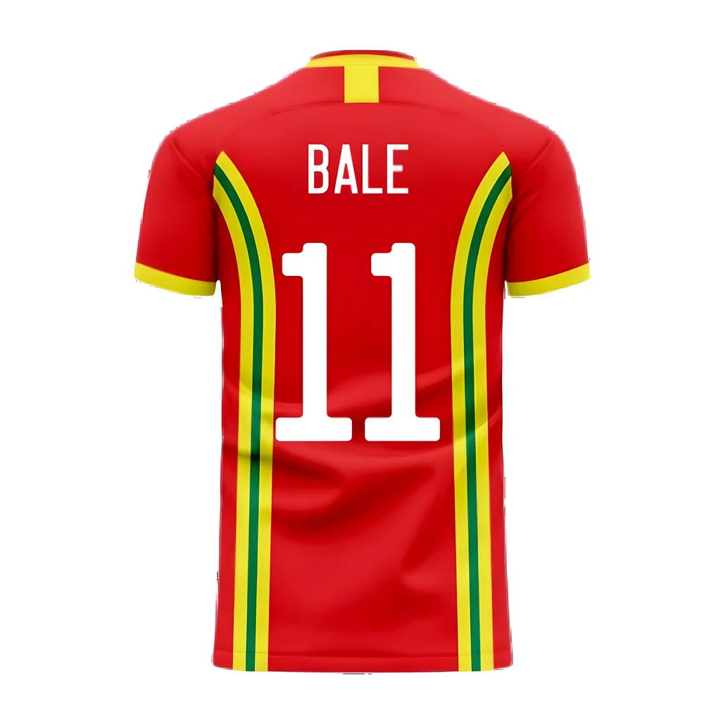 Wales 2025-2026 Home Concept Football Kit (Libero) (BALE 11)