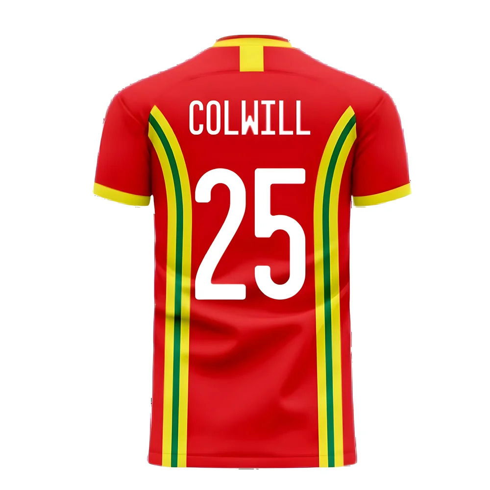 Wales 2025-2026 Home Concept Football Kit (Libero) (COLWILL 25)