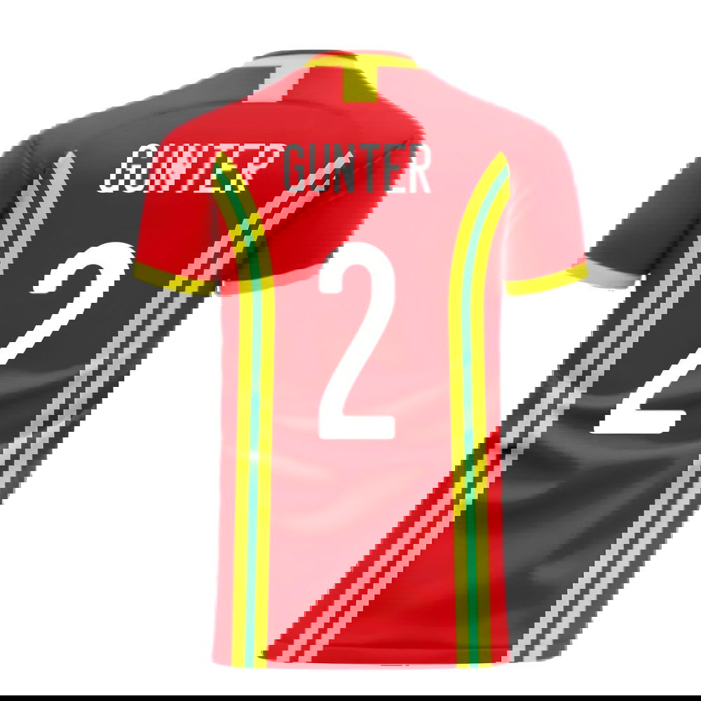 Wales 2025-2026 Home Concept Football Kit (Libero) (GUNTER 2)