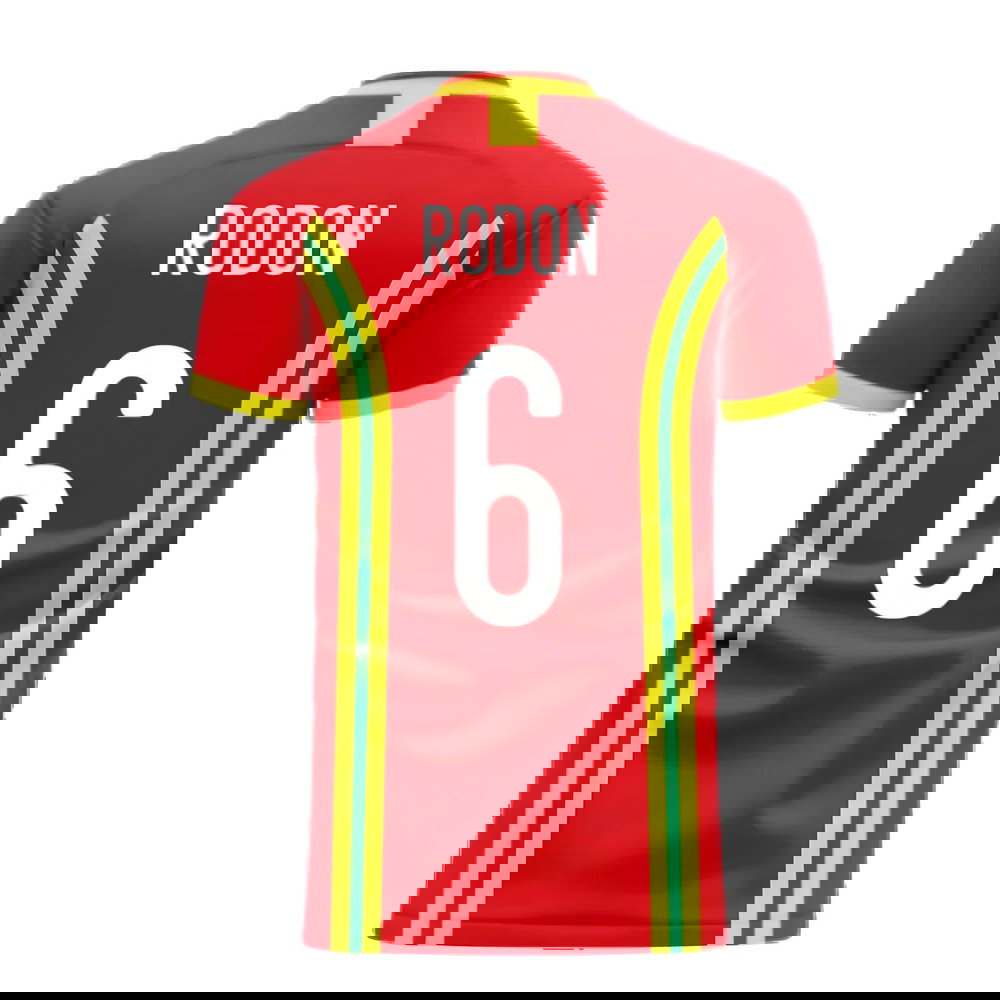 Wales 2025-2026 Home Concept Football Kit (Libero) (RODON 6)