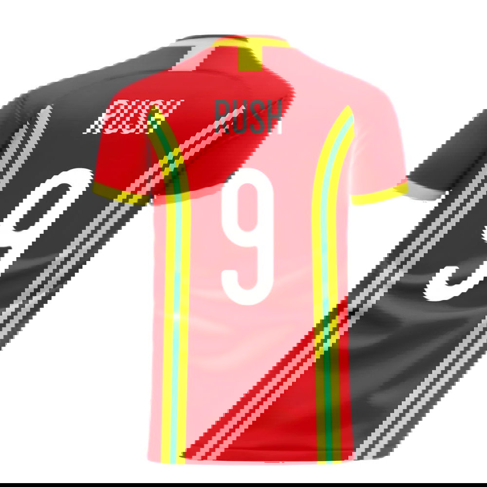 Wales 2025-2026 Home Concept Football Kit (Libero) (RUSH 9)