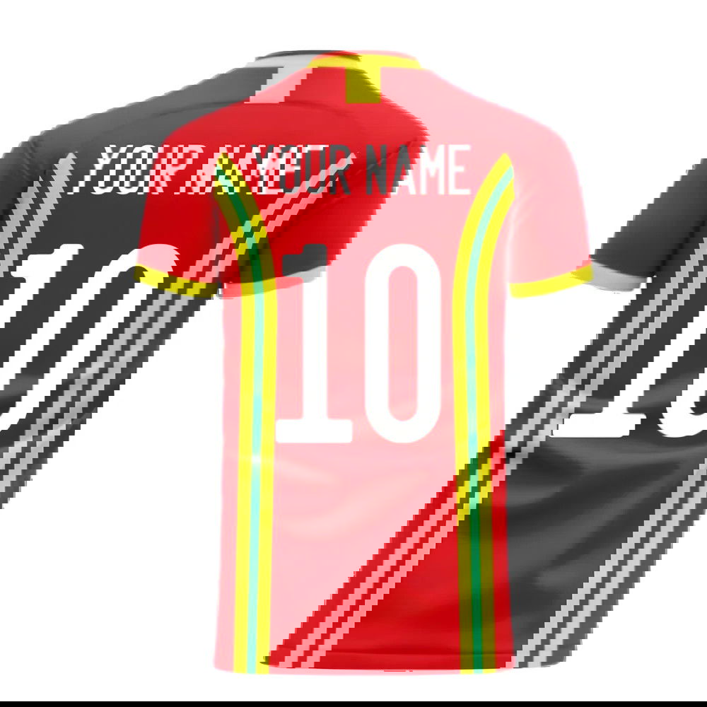 Wales 2025-2026 Home Concept Football Kit (Libero) (Your Name)