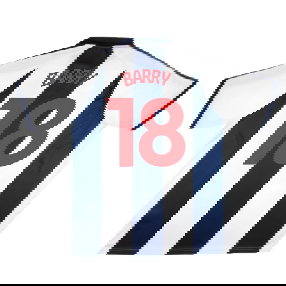 West Brom 2018-19 Home Shirt (XL) (Good) (Barry 18)