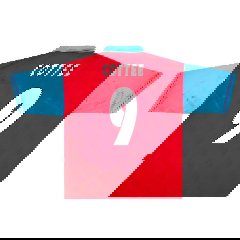 West Ham 1995-97 Home Shirt (XXL) (Mint) (Cottee 9)