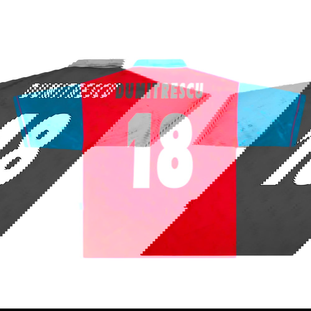 West Ham 1995-97 Home Shirt (XXL) (Mint) (Dumitrescu 18)