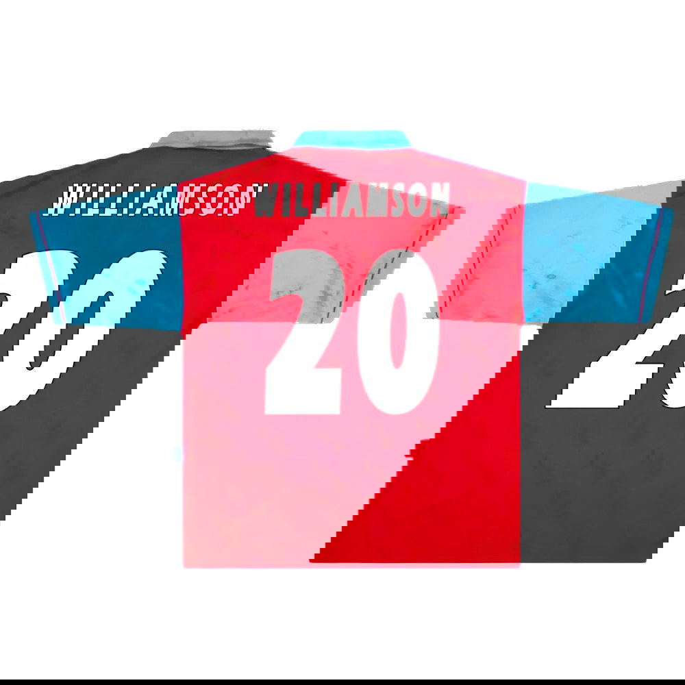 West Ham 1995-97 Home Shirt (XXL) (Mint) (Williamson 20)