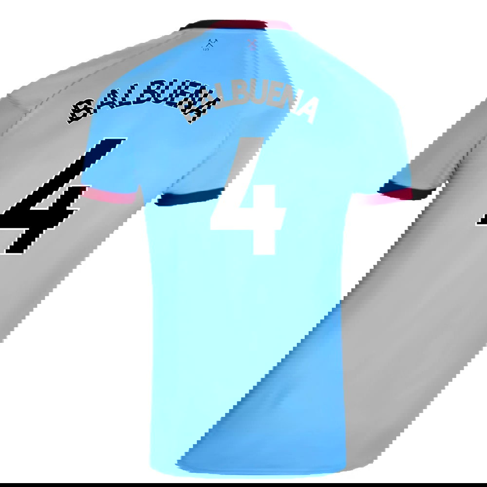 West Ham United 2020-21 Away Shirt (M) (Mint) (BALBUENA 4)