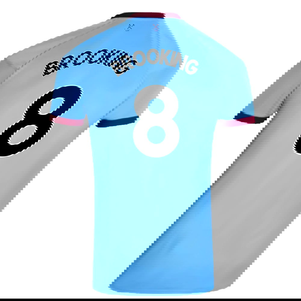 West Ham United 2020-21 Away Shirt (M) (Mint) (BROOKING 8)