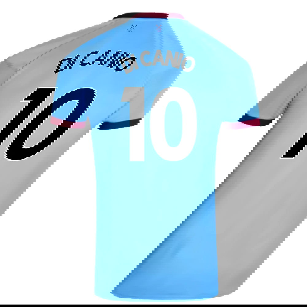 West Ham United 2020-21 Away Shirt (M) (Mint) (DI CANIO 10)