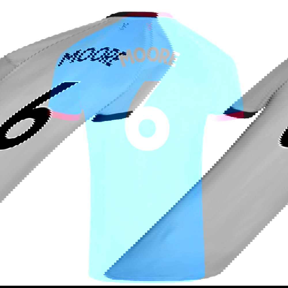 West Ham United 2020-21 Away Shirt (M) (Mint) (MOORE 6)