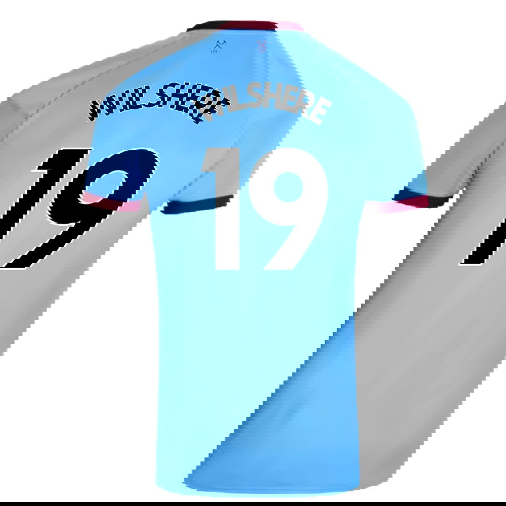 West Ham United 2020-21 Away Shirt (M) (Mint) (WILSHERE 19)