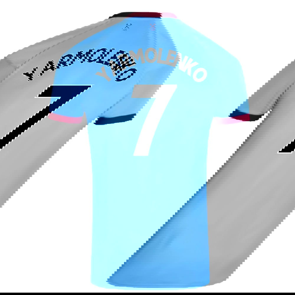 West Ham United 2020-21 Away Shirt (M) (Excellent) (YARMOLENKO 7)