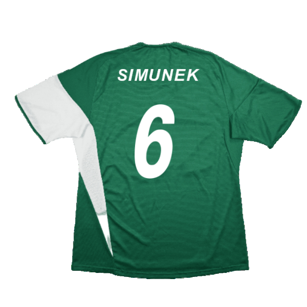 Wolfsburg 2009-10 Away Shirt ((Very Good) XXL) (Simunek 6)