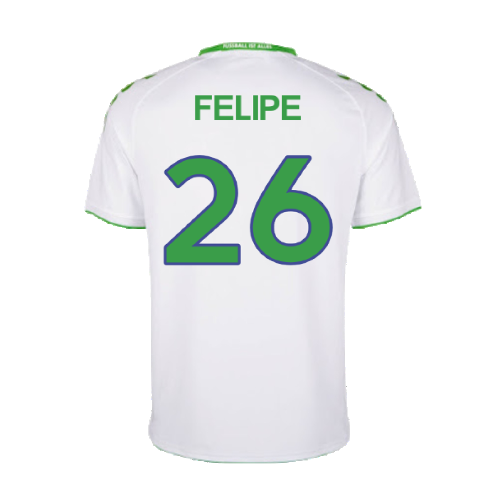 Wolfsburg 2015-16 Home Shirt ((Very Good) XXL) (Felipe 26)