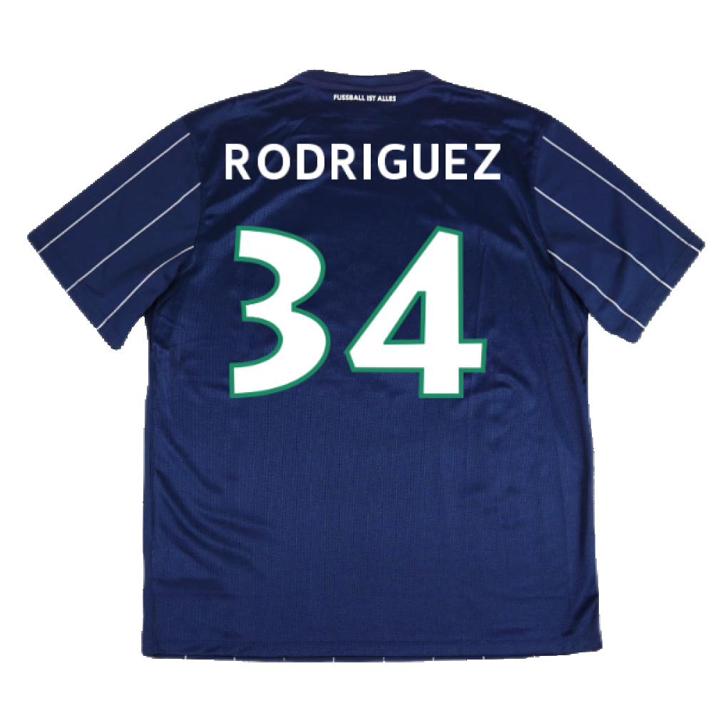 Wolfsburg 2016-17 Third Shirt ((Mint) L) (Rodriguez 34)