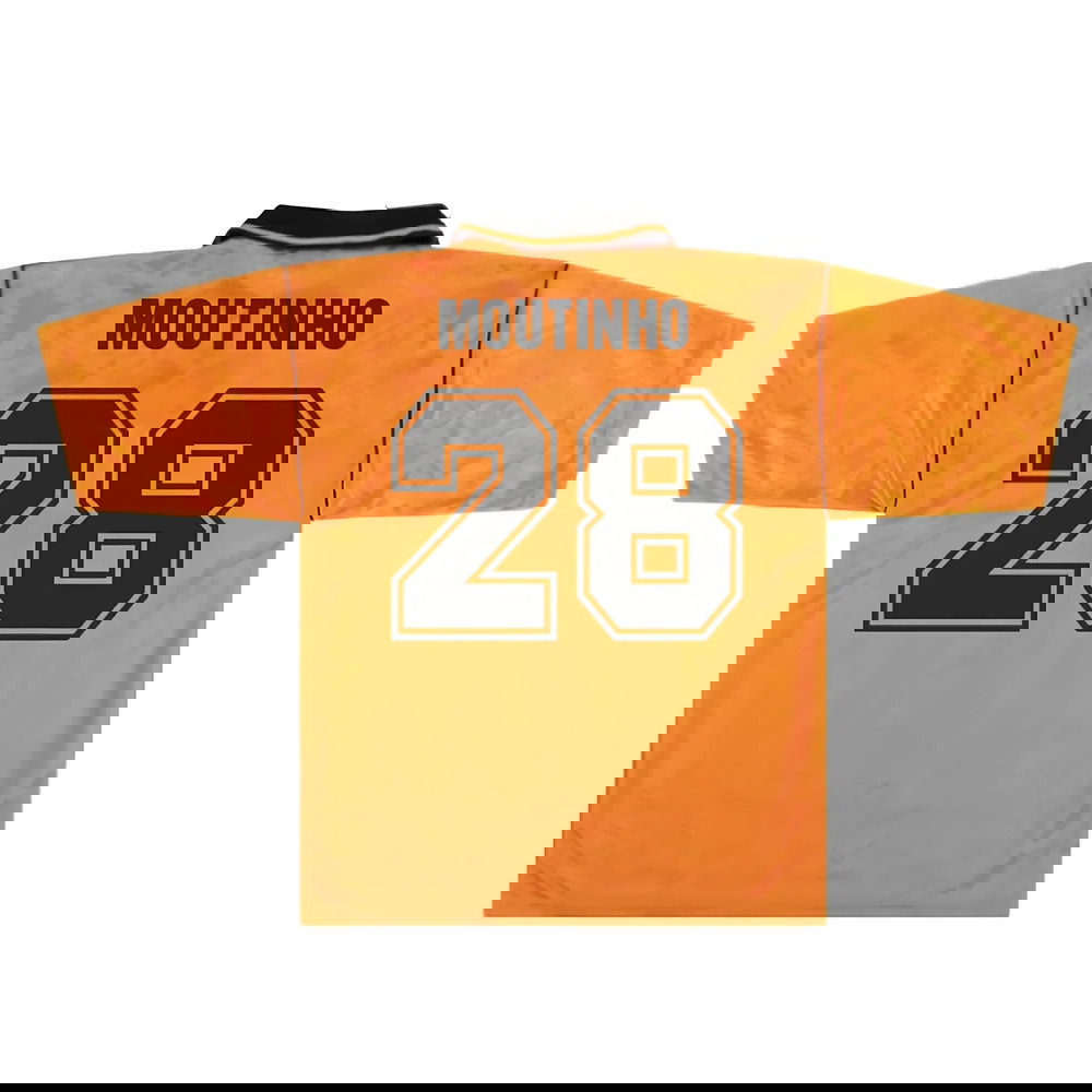 Wolves 1990-92 Home Shirt (L) (Very Good) (Moutinho 28)