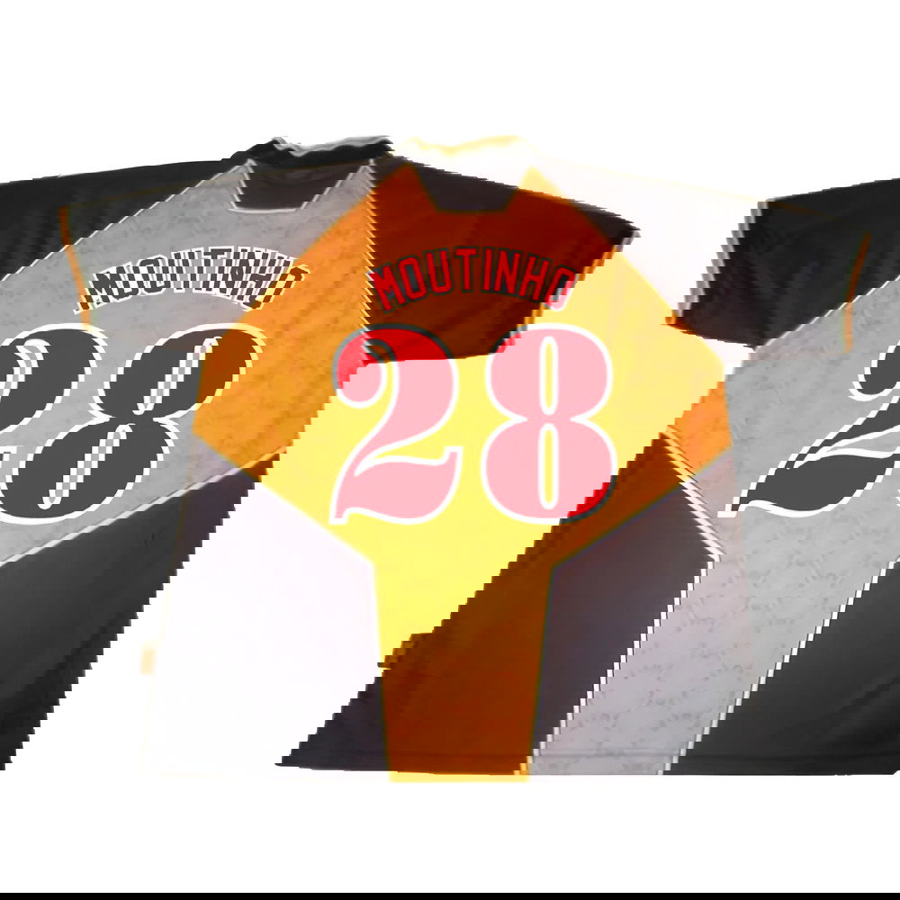 Wolves 1996-98 Home Shirt (Excellent) (Moutinho 28)