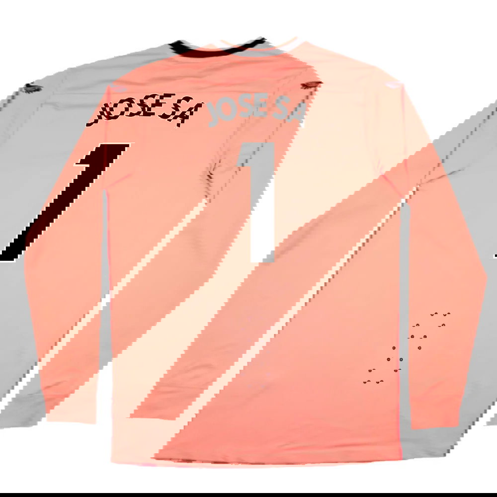 Wolves 2022-23 Long Sleeve Goalkeeper Third Shirt (Pro-Version) (Sponsorless) (M) (Mint) (Jose Sa 1)