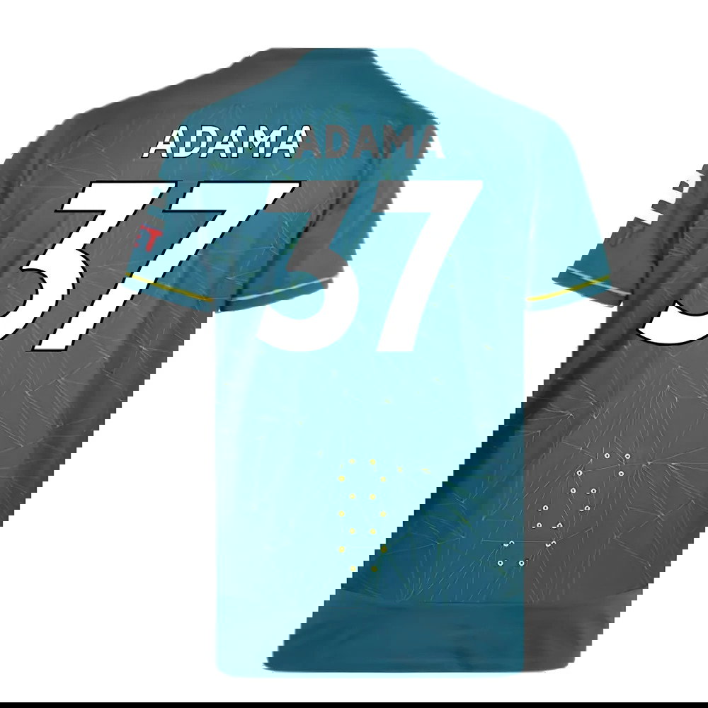 Wolves 2022-23 Pro Away Shirt (Sponsorless) (XXL) (Mint) (ADAMA 37)