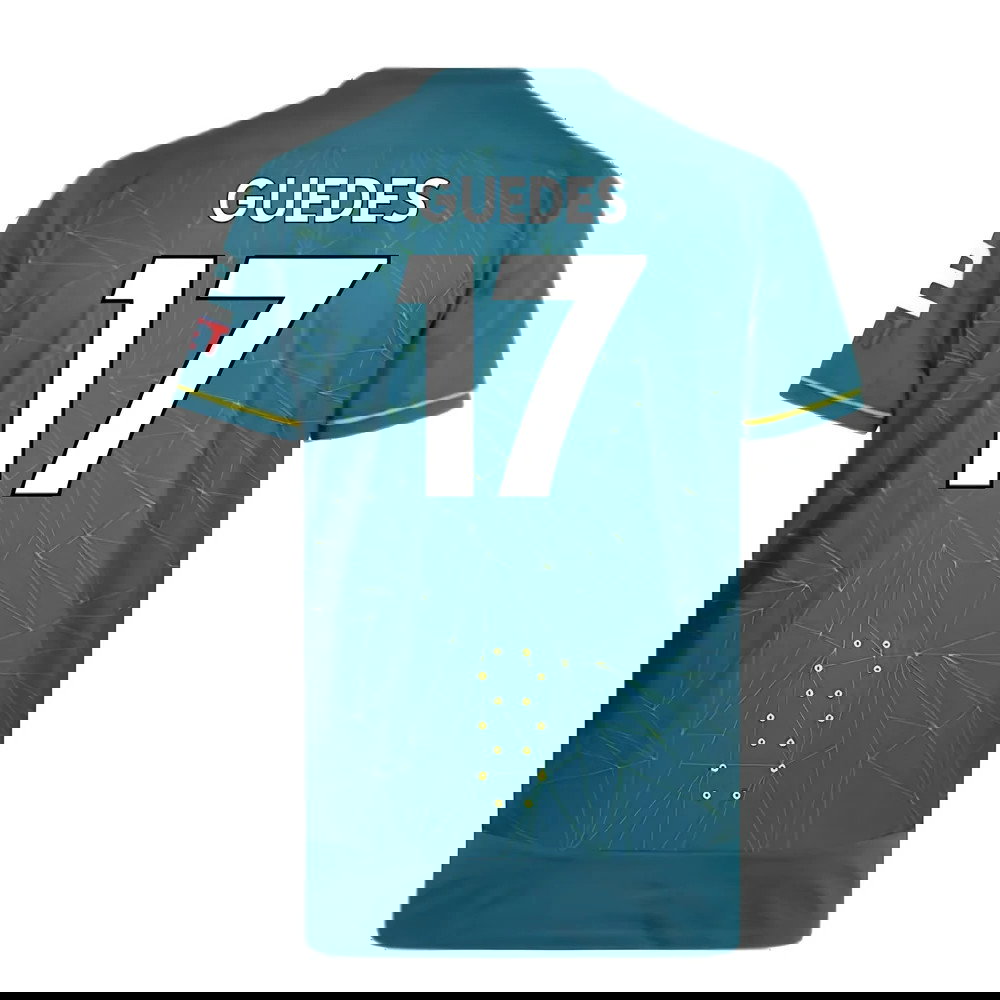 Wolves 2022-23 Pro Away Shirt (Sponsorless) (XXL) (Mint) (GUEDES 17)