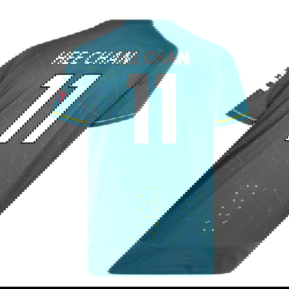 Wolves 2022-23 Pro Away Shirt (Sponsorless) (XXL) (Mint) (HEE CHAN 11)