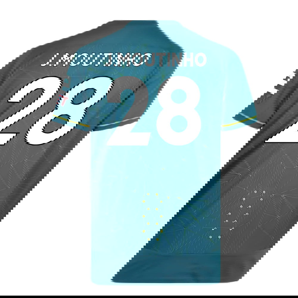 Wolves 2022-23 Pro Away Shirt (Sponsorless) (XXL) (Mint) (J.MOUTINHO 28)