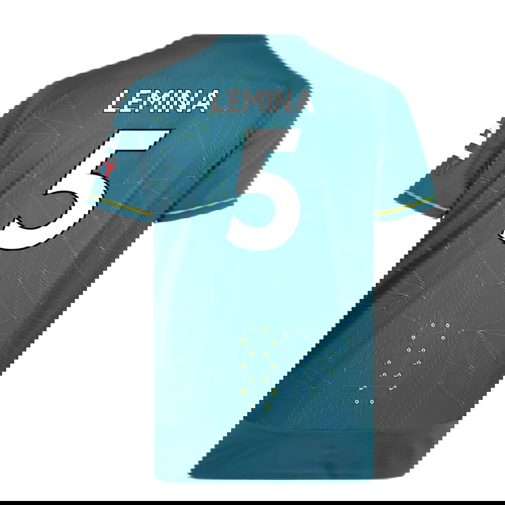 Wolves 2022-23 Pro Away Shirt (Sponsorless) (XXL) (Mint) (Lemina 5)