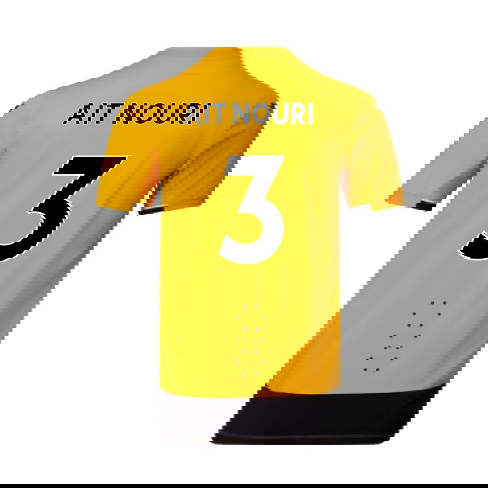 Wolves 2022-23 Pro Home Shirt (Sponsorless) (XXL) (Mint) (AIT NOURI 3)