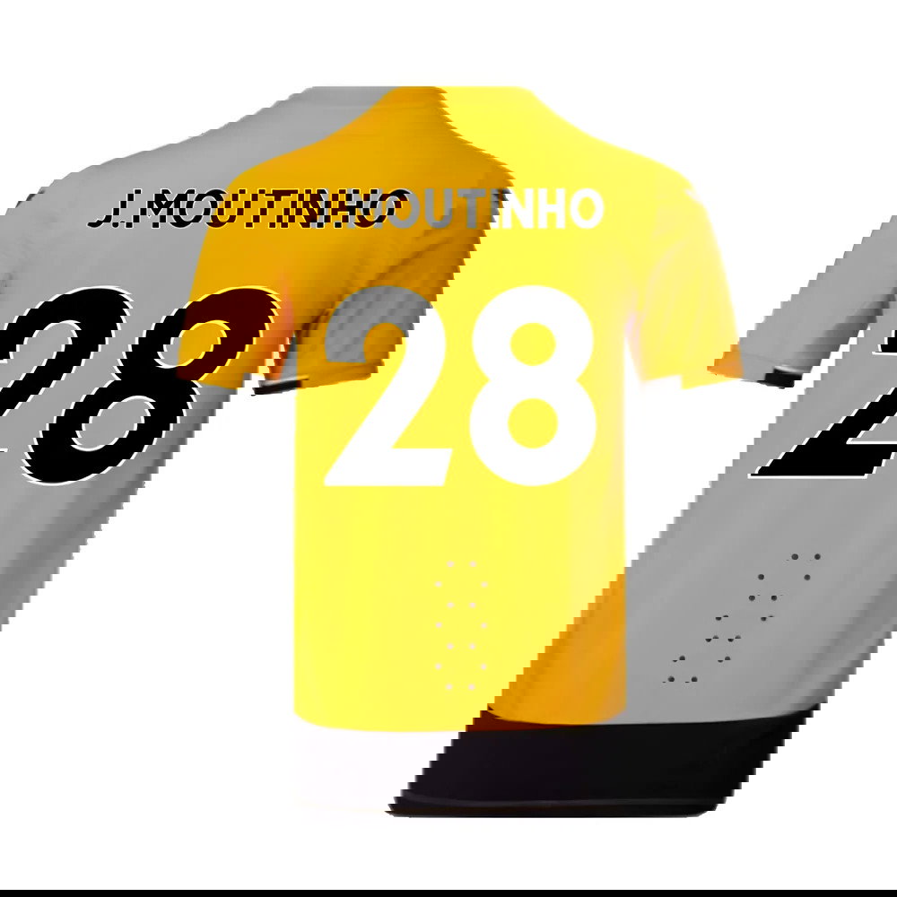 Wolves 2022-23 Pro Home Shirt (Sponsorless) (M) (Excellent) (J.MOUTINHO 28)
