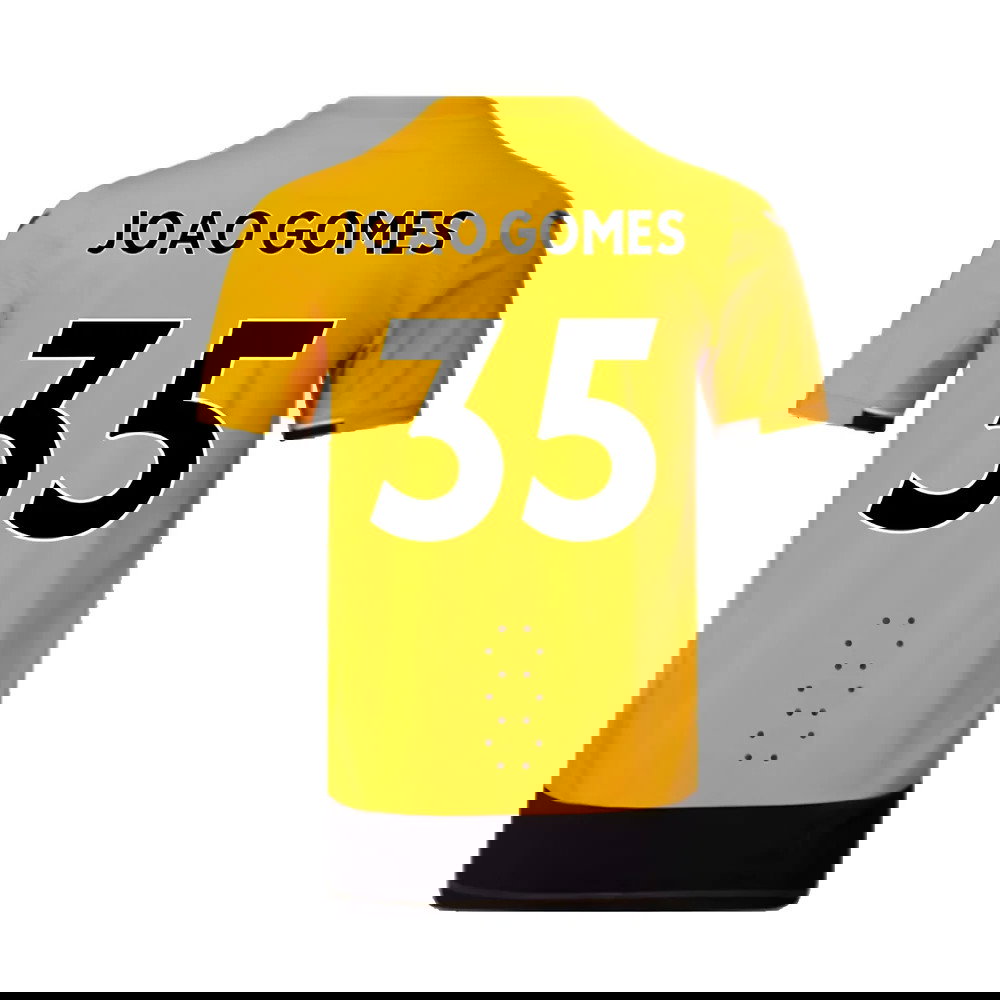 Wolves 2022-23 Pro Home Shirt (Sponsorless) (M) (Excellent) (Joao Gomes 35)