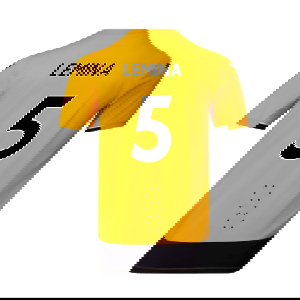 Wolves 2022-23 Pro Home Shirt (Sponsorless) (M) (Excellent) (Lemina 5)