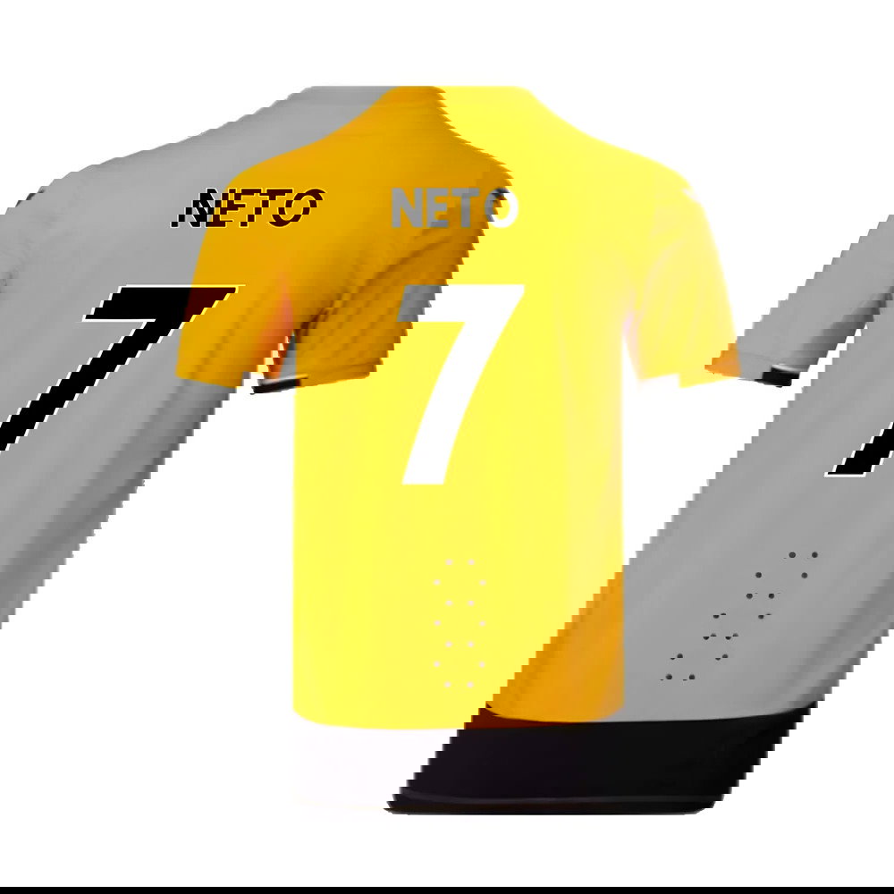 Wolves 2022-23 Pro Home Shirt (Sponsorless) (XXL) (Mint) (NETO 7)