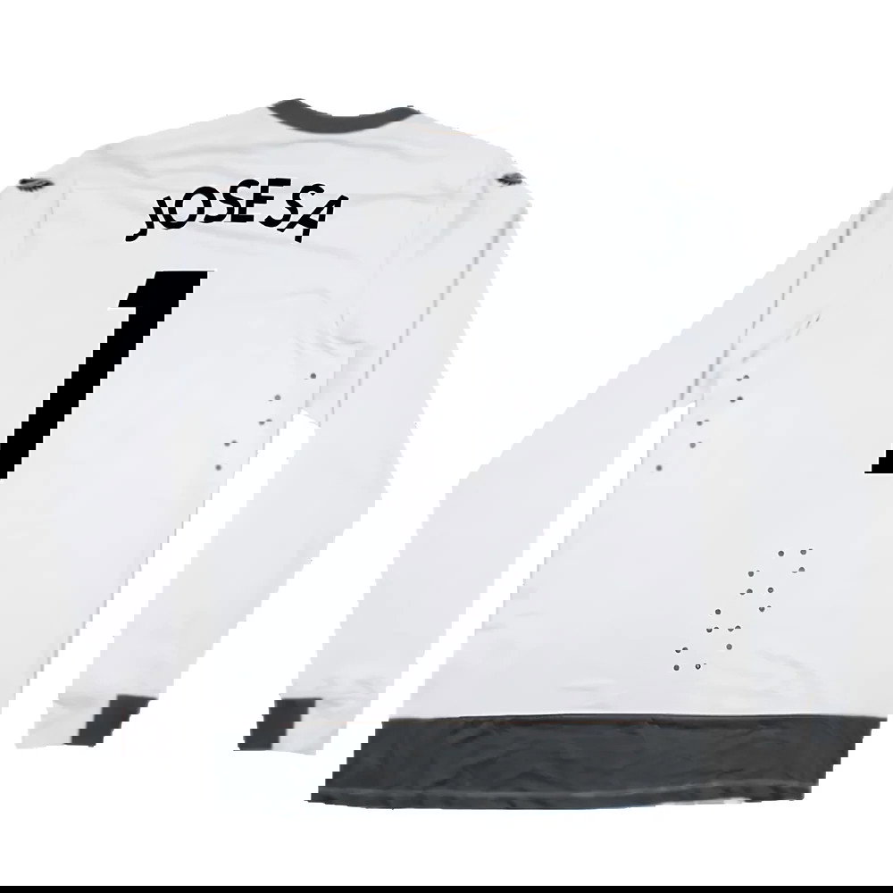 Wolves 2022-23 Pro Long Sleeve Third Shirt (Sponsorless) (S) (Mint) (Jose Sa 1)