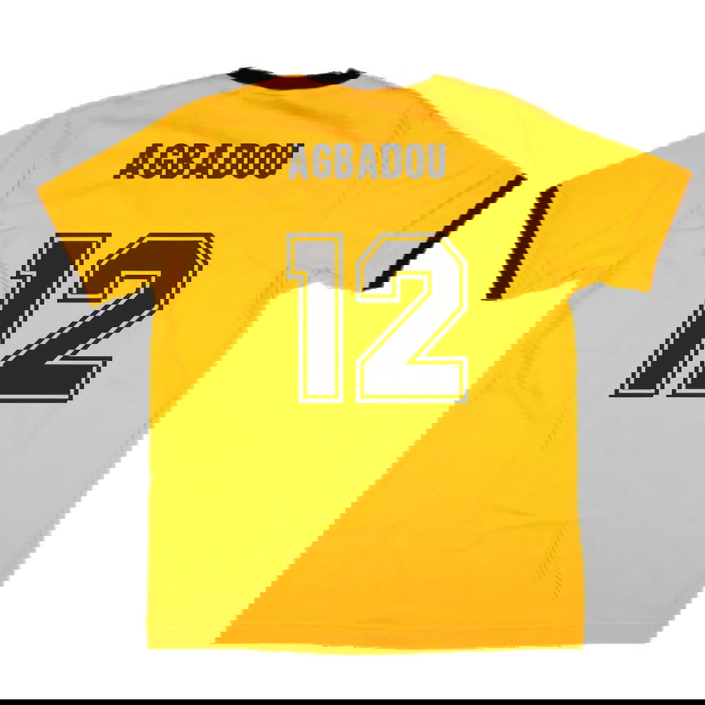 Wolves Toffs Retro Home Shirt (L) (Agbadou 12) (BNWT)