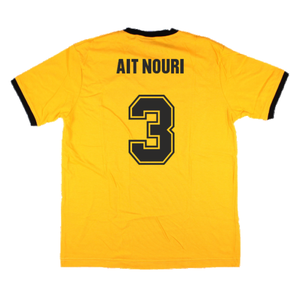 Wolves Toffs Retro Home Shirt (L) (Ait Nouri 3) (BNWT)