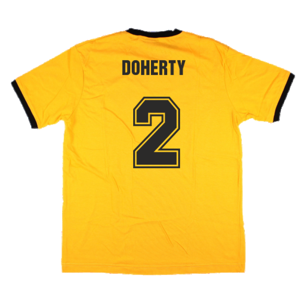 Wolves Toffs Retro Home Shirt (L) (Doherty 2) (BNWT)