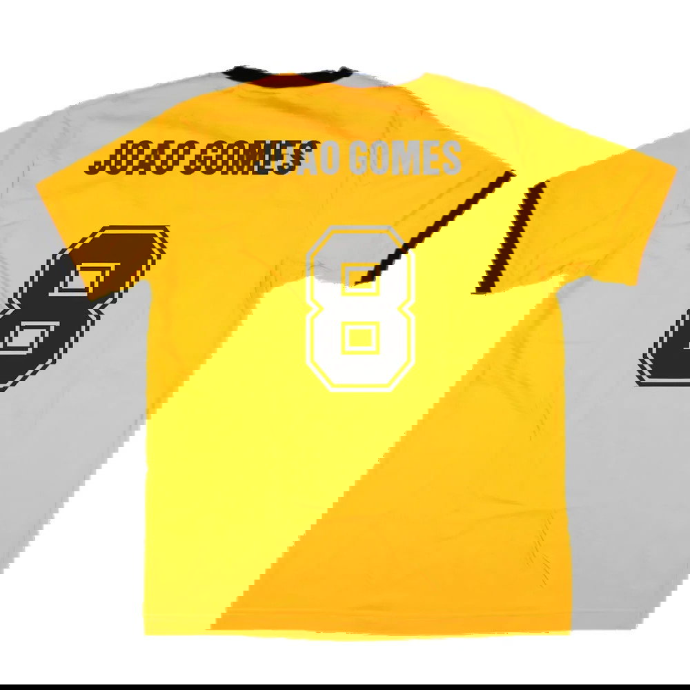 Wolves Toffs Retro Home Shirt (L) (Joao Gomes 8) (BNWT)