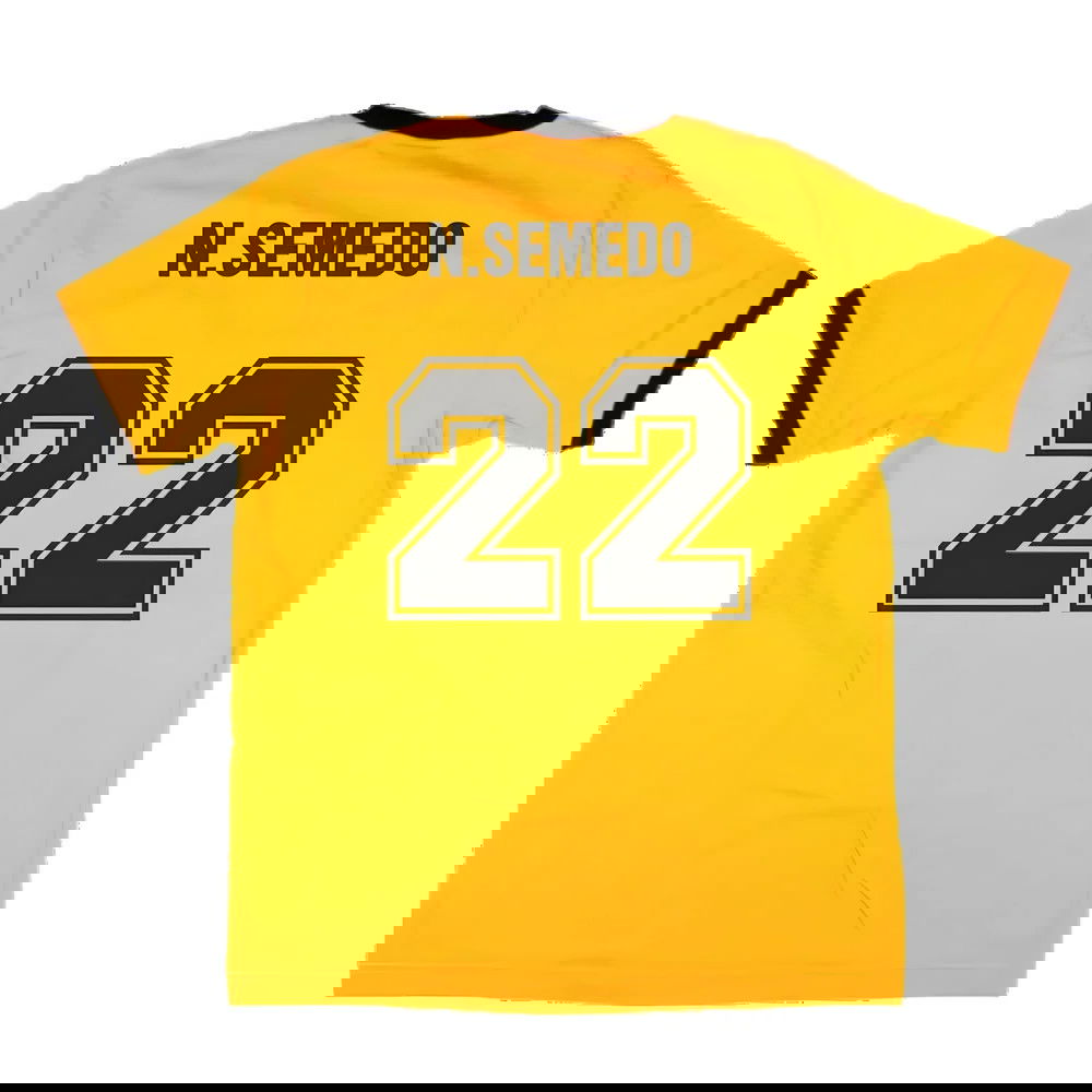 Wolves Toffs Retro Home Shirt (L) (N.Semedo 22) (BNWT)