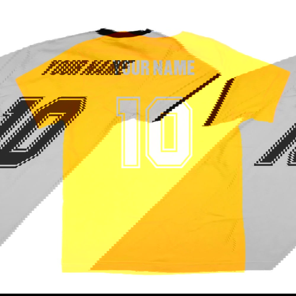 Wolves Toffs Retro Home Shirt (L) (Your Name 10) (BNWT)