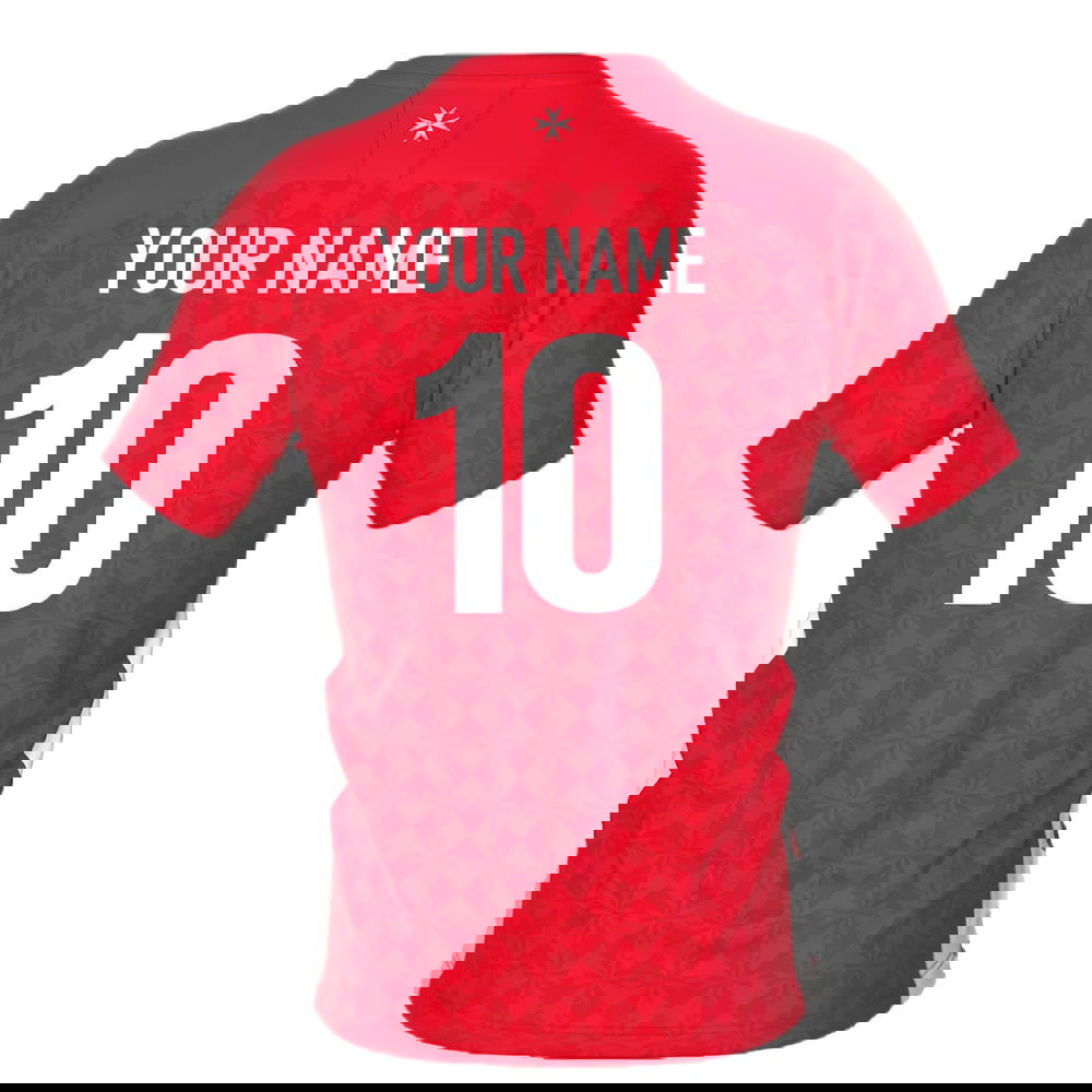 2022-2023 Malta Home Shirt (Your Name)